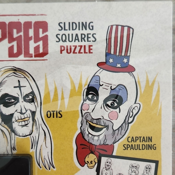 💀 Rob Zombie House of 1000 Corpses Slide Puzzle – NWT Horror Collectible - Picture 8 of 14